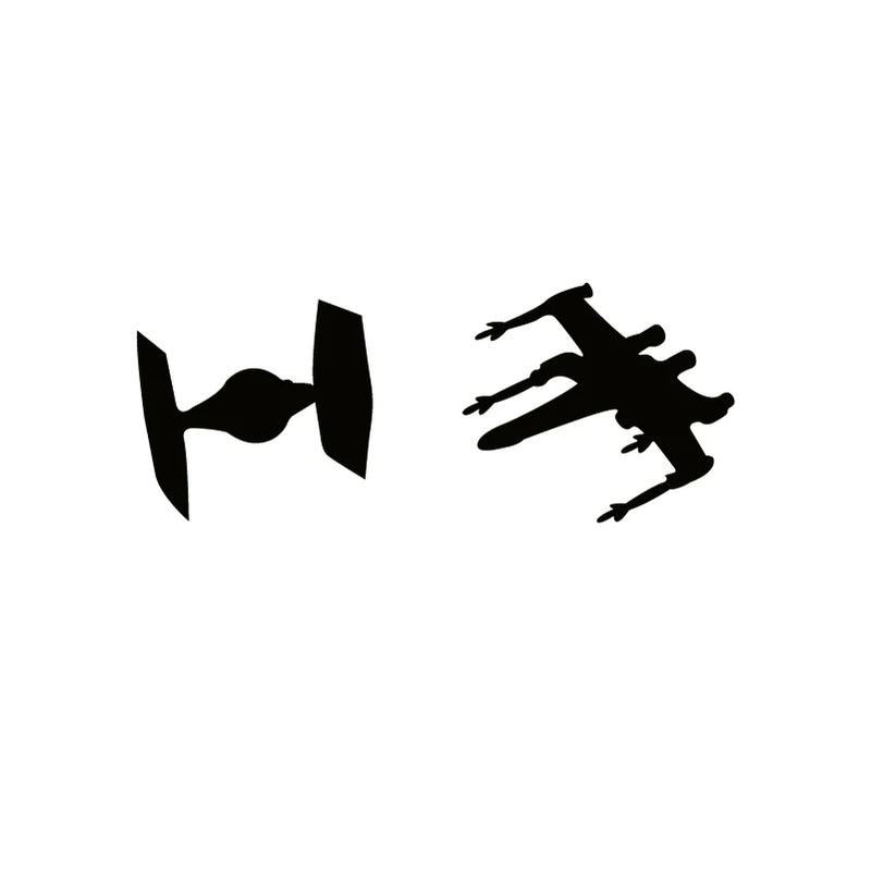 AT Walker Ground Battle Ship Vinyl Art Sticker Star Wars Easter Egg Decals Death Star Decal X Wing Stickers Car Window Decor