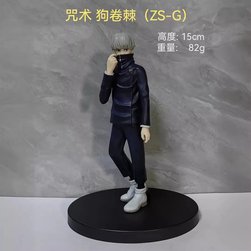 20CM Anime Jujutsu Kaisen Satoru Gojo Figure Station Itadori Yuji Model Inumaki Toge Toy Gift Collection Action Figure PVC