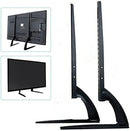 32-70 Inch Universal TV Stand Adjustable Height LCD LED Display Legs Feet Stand Durable Television Rack Black