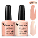 2pcs*7.5ml VENALISA Nail Gel Polish Glitter Gel Lacquer Base Nowipe Top Nail Art Salon Soak off Organic UV LED Nail Gel Varnish