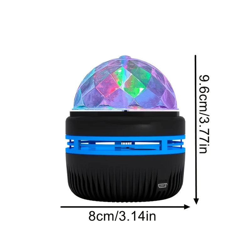 1pc LED Crystal Projection Light Star Projector Galaxy Projector For Kids Bedroom Home Theater Ceiling Room Decor Christmas Gift