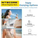 NITECORE izzcool 30 Foldable Air Conditioner Fan  EDC Portable Camping Handheld Fan USB-C Rechargeable Cooling Spray Mist Cooler
