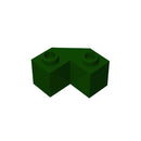 Gobricks 10PCS Building Blocks 2x2 Brick 45 degrees compatible with 87620 Ｃhildren's  toys Assembles Small Particle Parts Brick