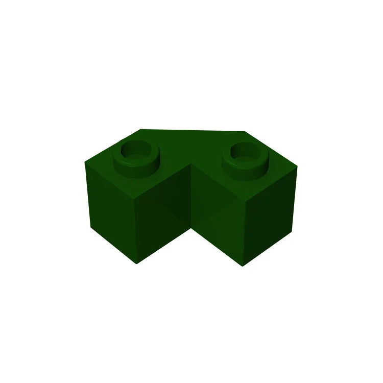 Gobricks 10PCS Building Blocks 2x2 Brick 45 degrees compatible with 87620 Ｃhildren's  toys Assembles Small Particle Parts Brick