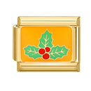 FUNIQUE Romantic Christmas Tree Snowman Sleigh Garland Italian Charm Links Fit 9mm Bracelet Stainless Steel DIY Jewelry Making