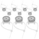 10 Pcs Cable Holder Tie Mount Nylon Ties Base With Stable Wire Fixing Seat Zip Cable Tie Mount