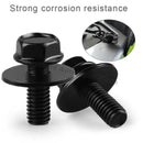 Car M6 Body Bolts For Car Body Fender Bumper Engine Cover Splash Shield Guard Bumper Fender Liner Retainer Fastener Rivet Screws