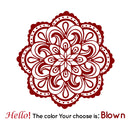 Mandala vinyl Wall Stickers Personalized Creative For Kids Room Living Room Home Decor Vinyl Sticker Mural yoga Wallpaper