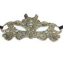 Gold Lace Mask Party Masquerade Halloween Mask Half Face One-Eyed Fox Fun Eye Patch Multiple Shapes