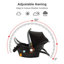 Baby Stroller 3 in 1 stroller lightweight strollers  Baby Carriage mutifunction strollers Baby newborn stroller mother kids