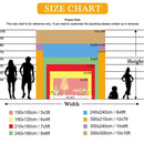 Christmas Toy Bear Gift Room Background Photography Kids Baby Show Wooden Bookshelf Window Backdrop Winter Xmas Tree Gift Booth