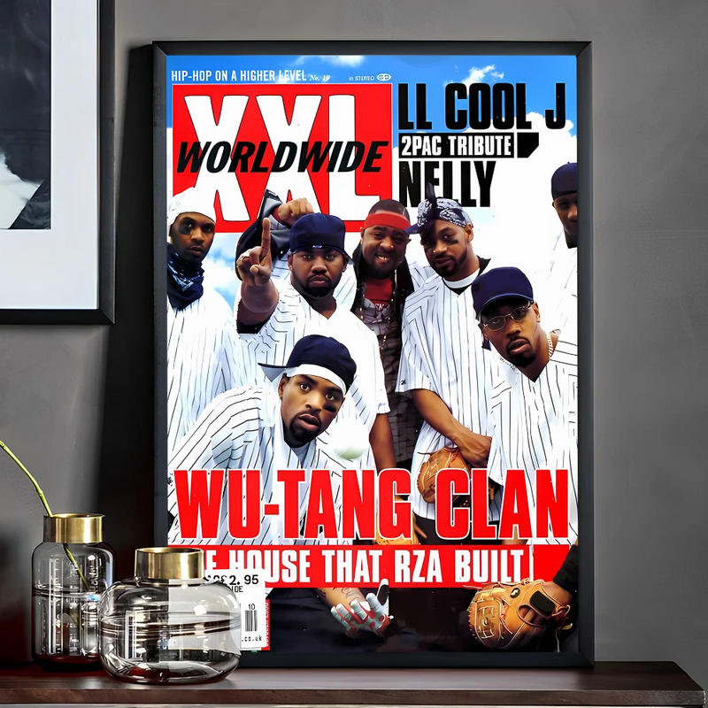 WU-T--TANG CLAN Poster Self-adhesive Art Poster Whitepaper Prints Posters Artwork Aesthetic Art Wall Painting