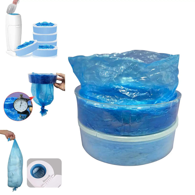 Diaper Pail Bags Refill Disposable Outdoor for Diaper Trash Can Garage