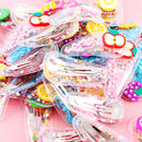 12Pcs Cute Girls Fruit Hairpins Girls Birthday Party Gifts Pinata Filler Carnival Easter Party Kindergarten Back to School Gifts