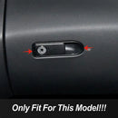 Stainless Steel Glove Box Switch Frame Decoration Cover Trim For Mercedes Benz C Class W205 2015-2018 Car Styling Interior