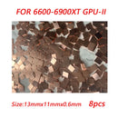 GPU RAM Copper Heat Sink For Radiator Memory Miner RTX 3060 3070 3080 3090 / 5600 5700 GPU Cooling Down 15-40 Degree Thermal Pad