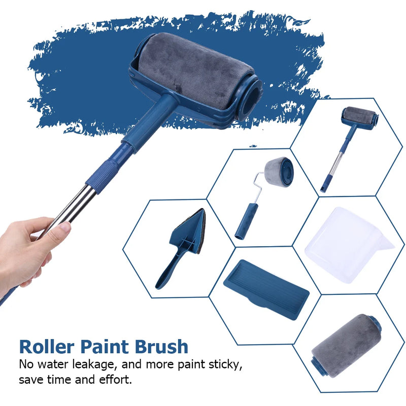 Professional Wall Paint Roller Corner Brush Set Household Wall Decorative Painting Brush DIY Corner Painting Rolling Brush Tool