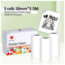 Portable Printer Phomemo M02S Thermal Mini Printer 300dpi Inkless Pocket Printer Compatible 15/25/53mm Sizes Self-Adhesive Paper
