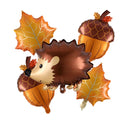 1/5pcs Autumn Maple Leaf Pine Cones Foil Balloons Squirrel Fox Animals Balloon Thanksgiving Brithday Party Decorations Kid Toys