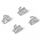 4Pcs/Set  20Sets=80Pcs AZDENT Dental Orthodontic Buccal Tubes 1st Molar Bondable Monoblock Non-Convertible Single Roth MBT 0.022