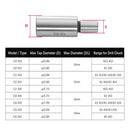 C6 C8 C10 C12 C16 C20 B10 B12 B16 B18 B22 Straight Shank Drill Chuck Connecting Rod Milling Machine Tie Rod Drill Chuck Adapter