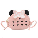 Children's Crossbody Bowknot Designed Children's Shoulder Bags Handbags Cute and Fashionable