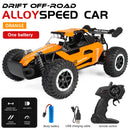 New RC Car 1:16 2WD with LED Light 2.4G 20KM/H High Speed Off-Road Climbing Remote Control Car Toy Gifts for Boys Girls Kids