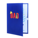 3D Pop Up Card for Father's Day, Baby, Valentine, Father, Dad, Happy Birthday, Anniversary, Postcard, Thank You Gift