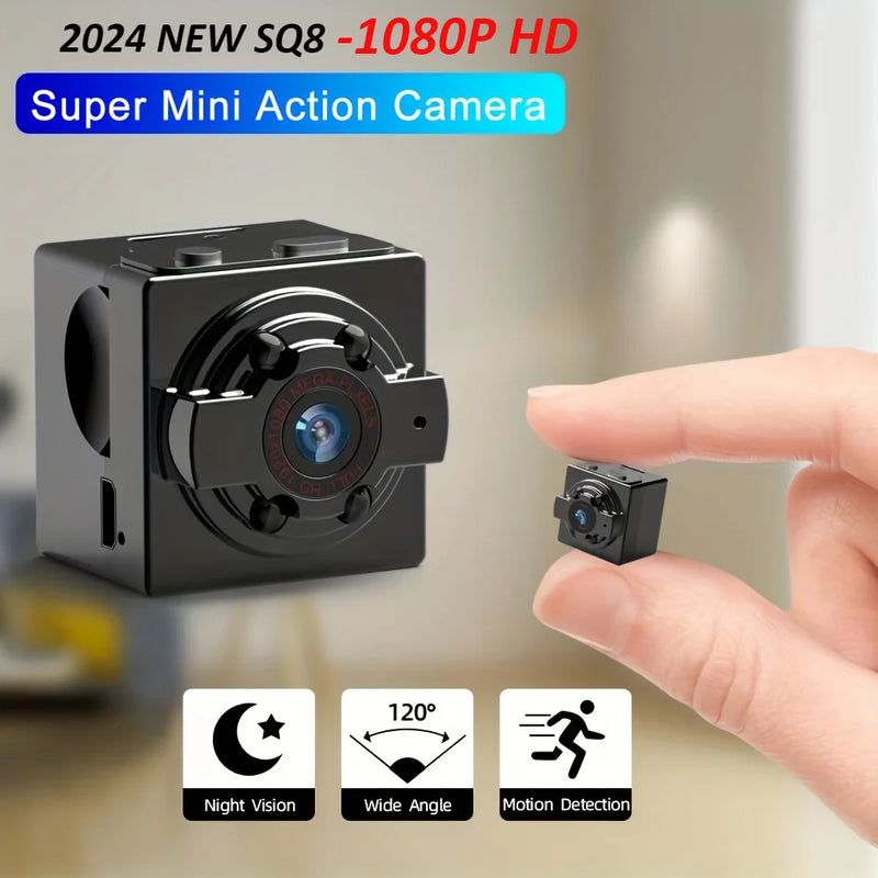 2024 NEW 1pc Small Camera HD Portable Camera, Outdoor Sports Infrared Night Vision Mini Camera, Aerial Recorder Camera