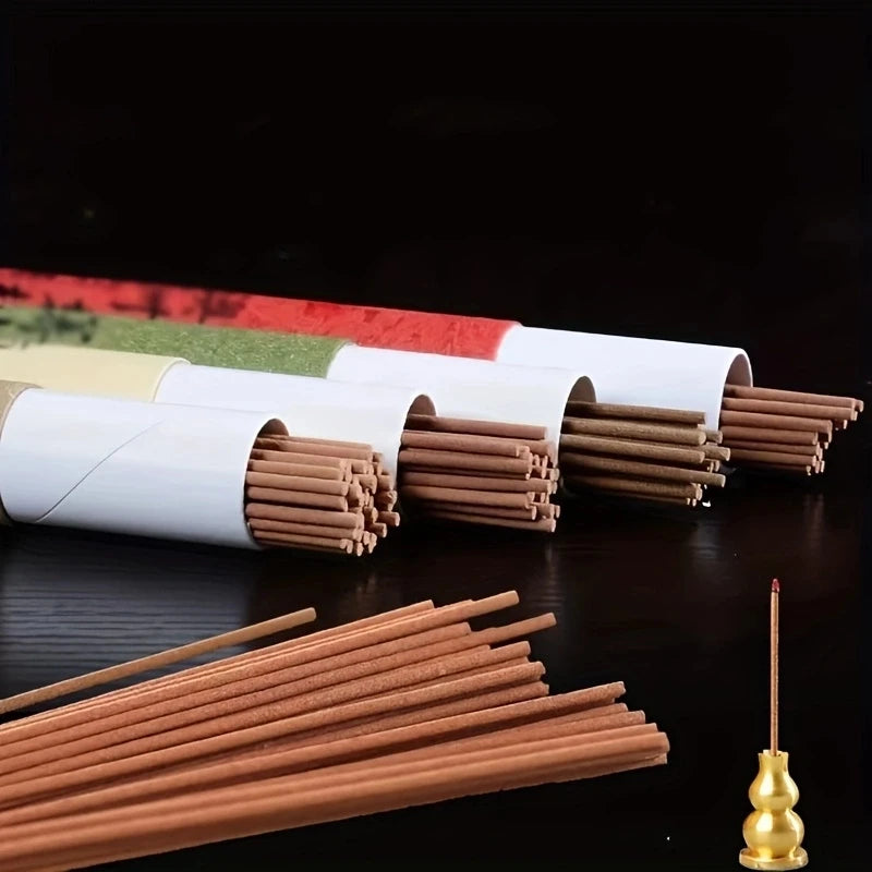 40Pcs Home Incense Stick Natural Sandalwood Incense Sticks  Aroma Blessing Ceremony Pray Buddha Incense