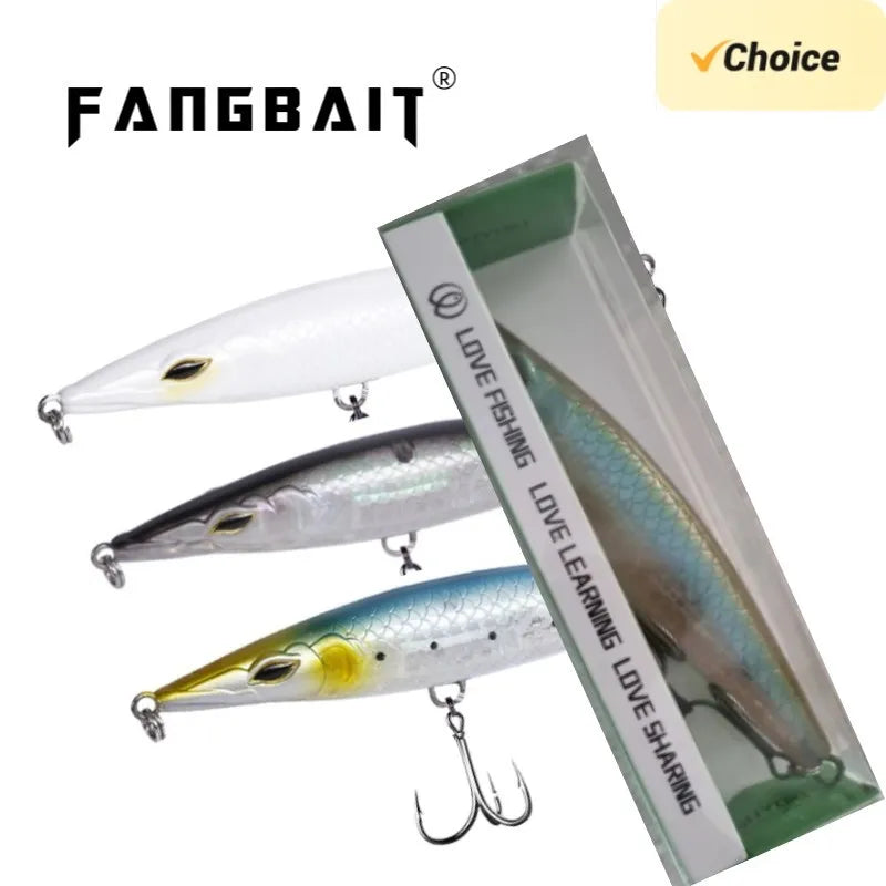 Fangbait topwater pencil lures stickbaits asturi 130 leurre de surface saltwater Bar lure 110mm 130mm for bonitos seabass Baits