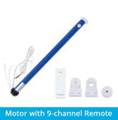 Zemismart Zigbee 2N Smart Roller Shade Blinds Motor for 38mm Tube Works with Tuya Smart Life App Alexa Google Home Voice Control