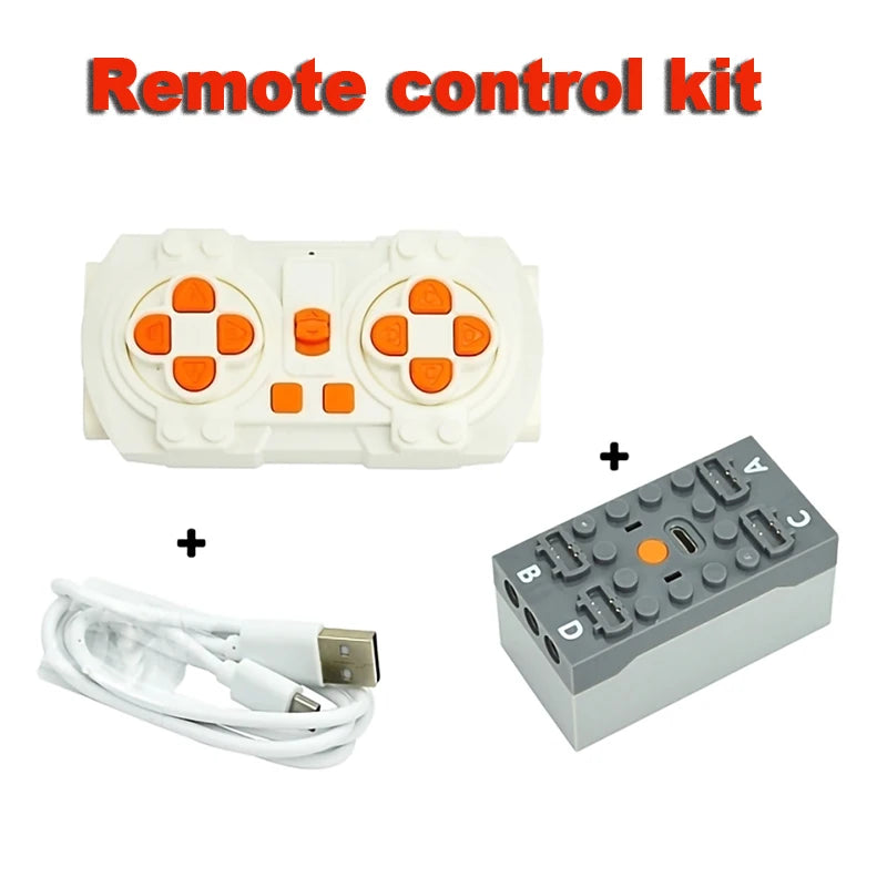 MOC Technical Parts Power Functions Motor Multi Tool Servo Train Motor PF 13100 8883 88002 8881 building blocks