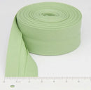 25mm (1“) width Bias Tape 100% Cotton Extra Soft for Baby Cloth Skin-friendly Fablic Bias Binding Tape Ironed Folded 12 yards
