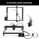 COMGROW Z1 PRO Laser Engraving Cutting Machine 20W Desktop CNC Laser Engraver Cutter DIY Woodworking Metal CNC Router