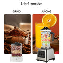 6000W Powerful Blender Mixer Juicer Smoothie Maker Table Blenders 2.5L Container Food Processor Blender Mixer for Ice Nut Fruit