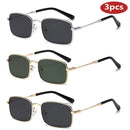 1/3pcs Classical Square Metal Sunglasses Fashion Men Sunglasses Women Outdoor Sports UV Resistant Eyeglass Luxury Design UV400 ﻿