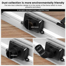 700mm Woodworking Router Table Fence Aluminium Alloy Profile Fence with 300mm T-track Sliding Brackets Bit Guard by ENJOYWOOD