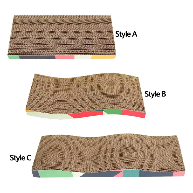 Cat Scratchers Cardboard Corrugated Paper Durable Furniture Protection Pet Sofa Cat Scratch Bed for Indoor Cats Kittens Rest