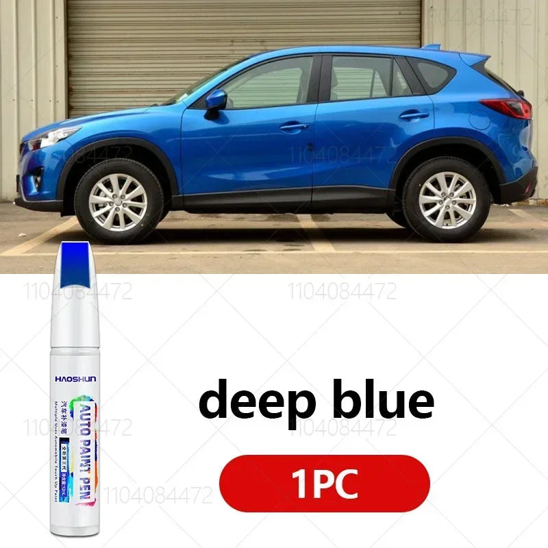 Paint Repair Pen Touch Up Scratch Remover DIY Auto Accessories Black White Sliver Red Blue Brown For Mazda CX5 2012-2025 KE KF