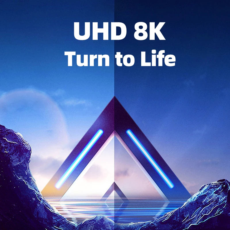 UHD 8K@60HZ HDTV 2.1 Adapter 360 Degree Angled U-shaped Male to Female HDMI-Compatible Adapter Converter for HDTV PS4 PS5 Laptop