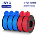 JAYO PLA Matte Filament 1.75MM 3D Printer Filament PLA Series 1.1KG/Roll 5 Rolls/set PETG 3D Printing Material For FDM