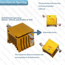 1 Piece Heatsinks DIY North Bridge Heat sink Cooler with 40mm Fan 12V 40x40x10mm 40x40x20mm Cooling Fan