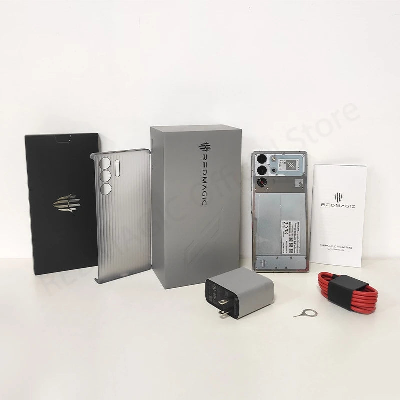World Premiere Global Version RedMagic 10 Pro 5G Gaming Phone 6.853" Snapdragon 8 Elite 7050mAh 80W Charge 50MP NFC