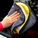 1PC New Car Coral Fleece Auto Wiping Rags Efficient Super Absorbent Microfiber Cleaning Cloth Home Car Washing Cleaning Towels