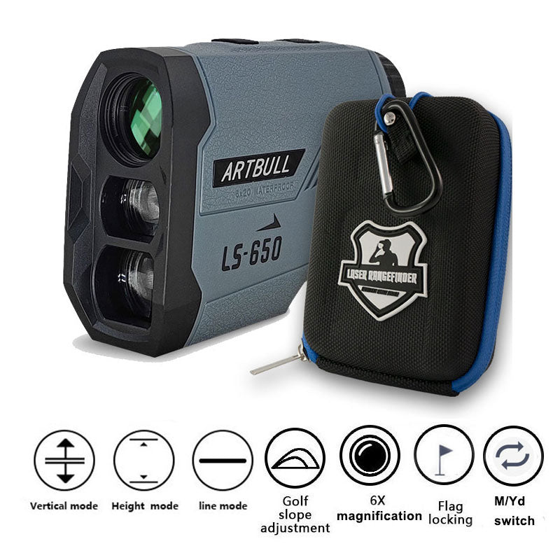 ARTBULL Golf Rangefinder 650m 1000m Hunting Telescope Golf Slope Adjusted Mode Flag-Lock Sport Laser Distance Meter