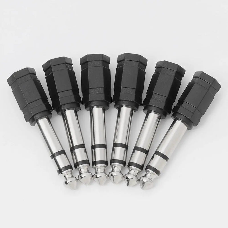 3.5mm Jack to 6.35mm Portable Converter Plug Stereo Male To Female Headphone Plug Earphone Cable Adapter Microphone Jack