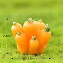 Cute Animal Easter Rabbit Mini Figurines Bunny Carrot Cake Decoration Chick Cupcake Toppers Easter Party Baking Supplies