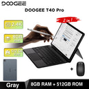 World Premiere DOOGEE T40 Pro Tablet 12" IPS 2.4K 20GB(8+12) 512GB Android 14 Helio G99 6nm 10800mAh 18W Charge 7.6mm ultra-thin