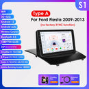 Hizpo 9inch Android13 Car Radio for Ford Fiesta 2009 - 2017 Sync Multimedia DSP RDS CarPlay 4G BT GPS Navigation UI7862 Headunit